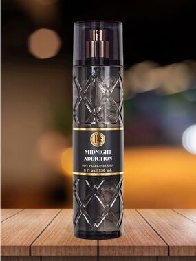 NEW! Bath & Body Works Midnight Addiction Fine Fragrance Mist 8oz